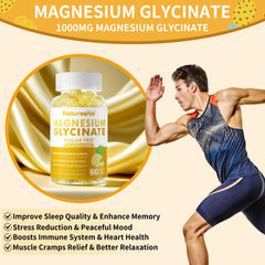 Boxed 120-count pack of Natures Aid magnesium glycinate gummies