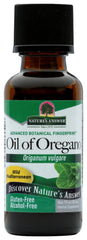 Nature's Answer Oil of Oregano Leaf bottle shows digestive support potential