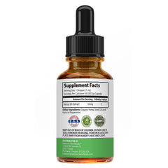 Nature's Beneficials peppermint-flavored hemp oil invites easy daily use