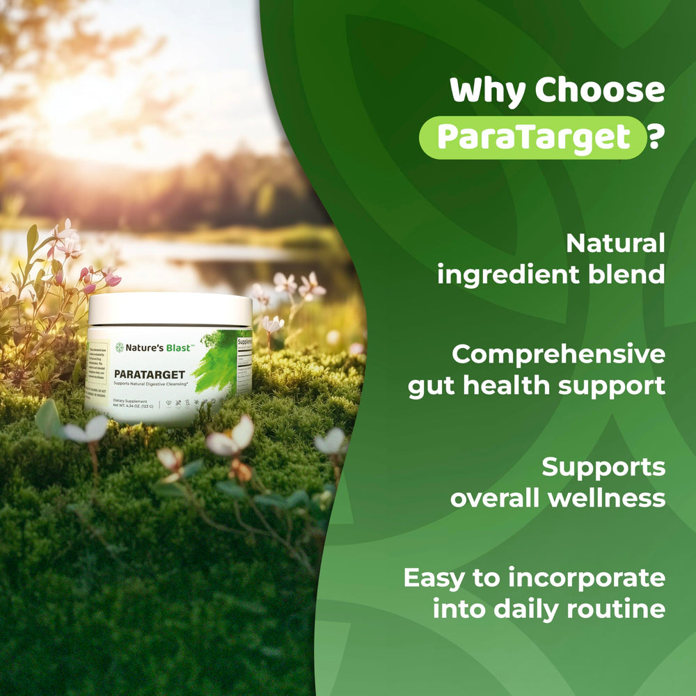 NATURES BLAST ParaTarget pineapple powder in a glass emphasizes tropical flavor experience