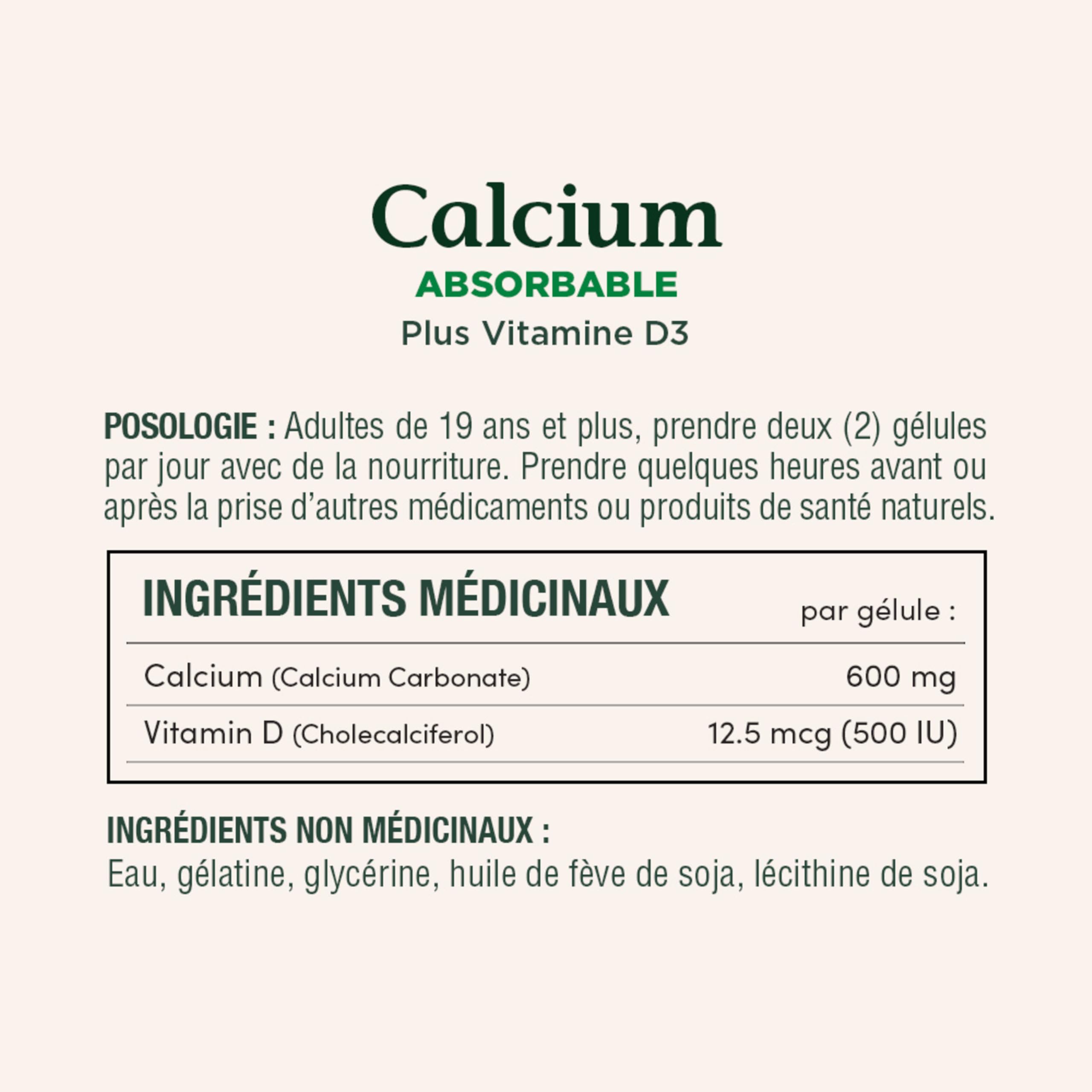 Nature's Bounty two-pack calcium-D3 softgels for a simple daily routine