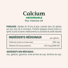 Nature's Bounty two-pack calcium-D3 softgels for a simple daily routine