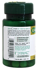 Nature's Bounty B12 Sublingual bottle with cherry flavor, ideal for quick daily energy support.