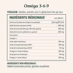 Nature's Bounty Omega-3-6-9 softgel capsule glides smoothly for swallowing.