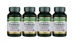 Nature's Bounty Probiotics bottle for daily digestive balance and gut wellness