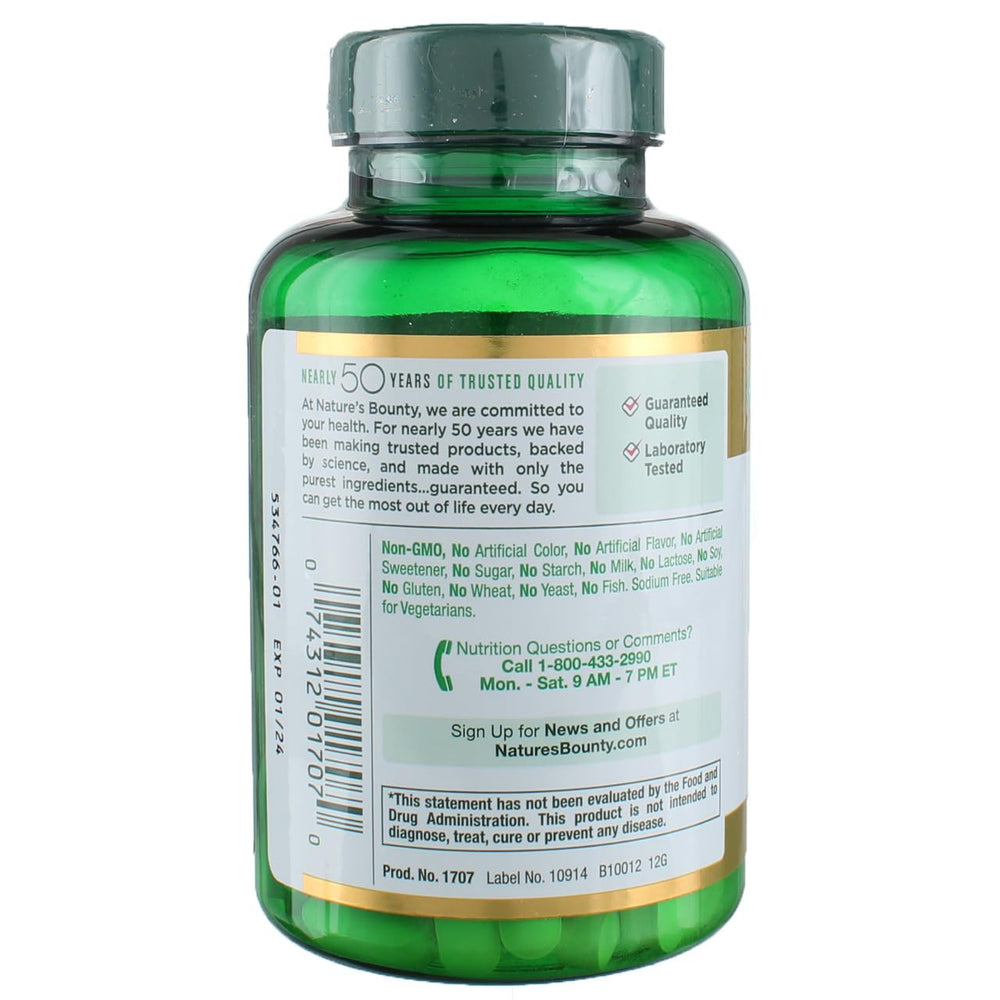 Nature's Bounty Vitamin C 1000mg pack3 bottle side view for daily wellness