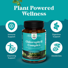 Natures Craft capsules on white background convey easy daily routine and odor management.