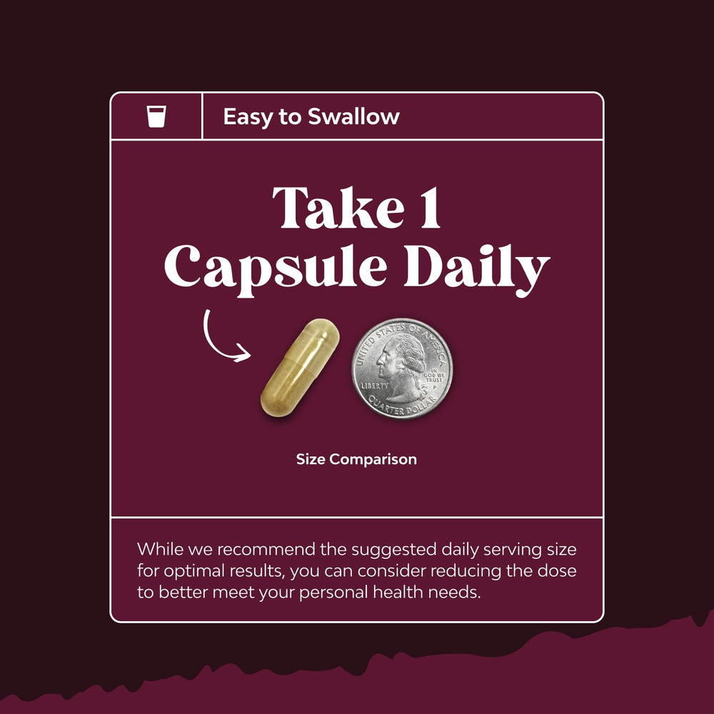 Nature's Craft capsules poured for easy daily intake