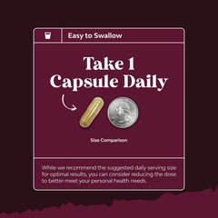 Nature's Craft capsules poured for easy daily intake