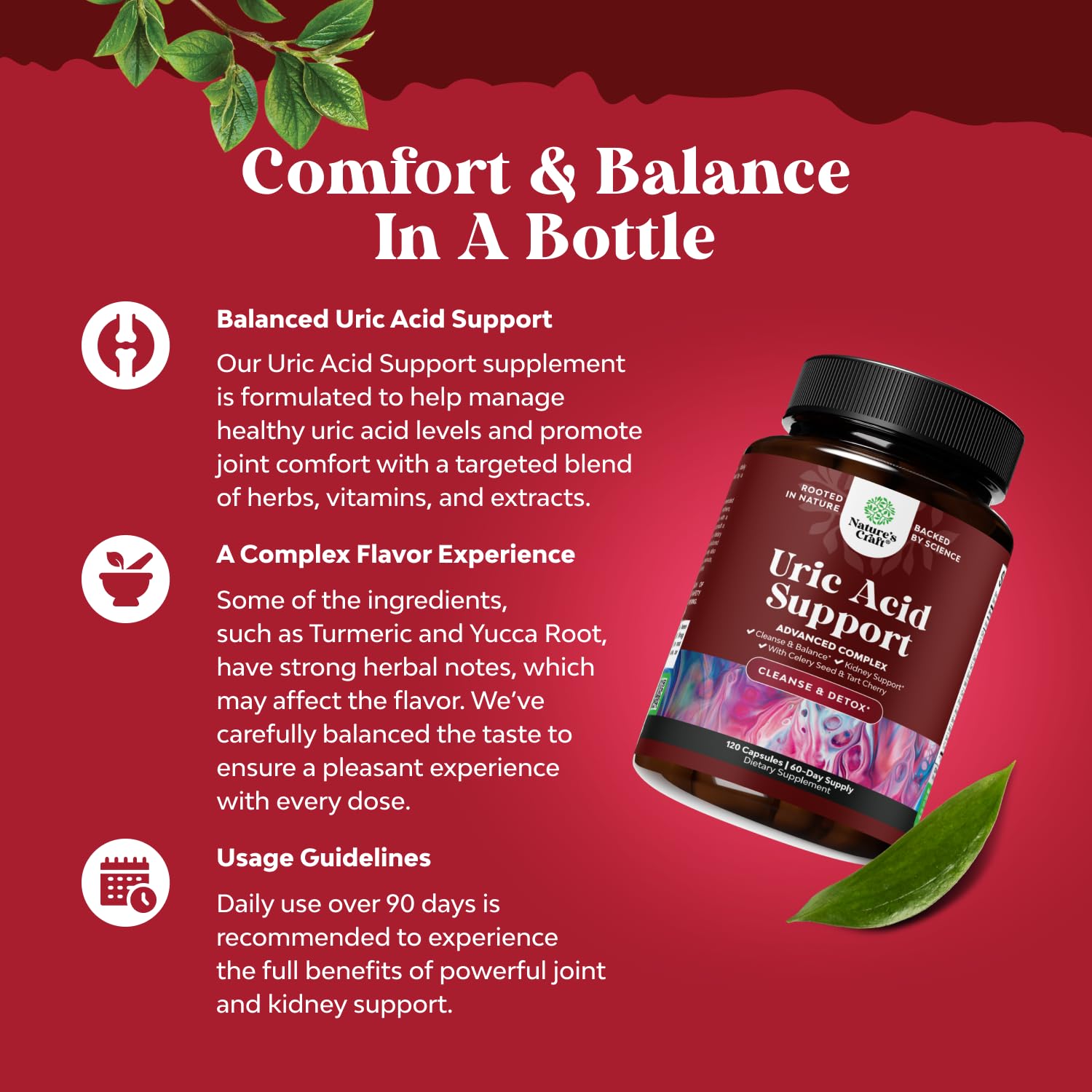 Capsules poured from bottle illustrating easy daily intake