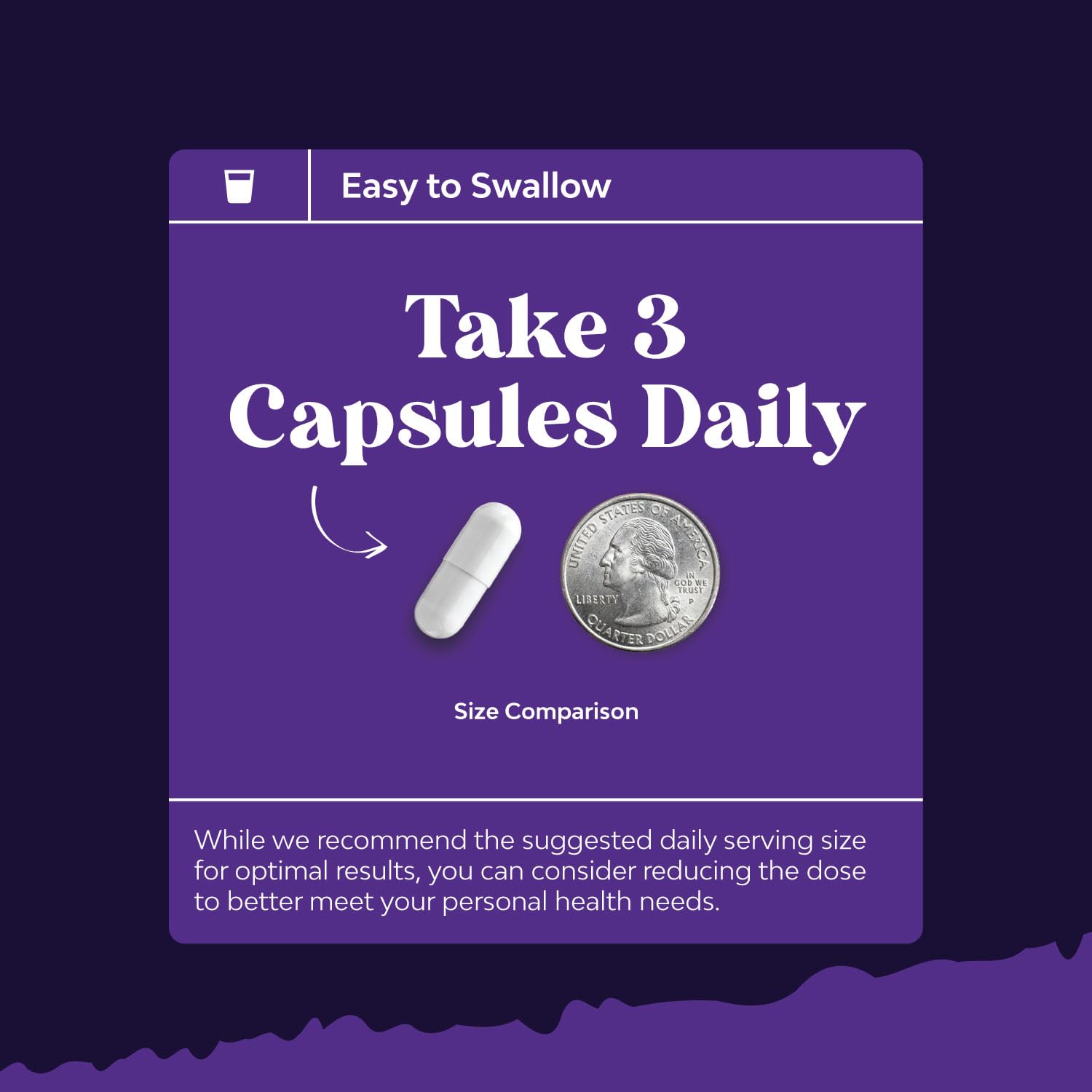 Natures Craft capsules with water for a nightly wellness ritual