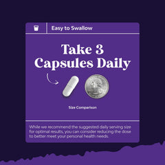 Natures Craft capsules with water for a nightly wellness ritual
