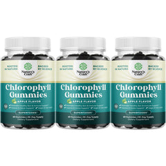 Natures Craft chlorophyll gummies for daily detox and refreshing wellbeing.