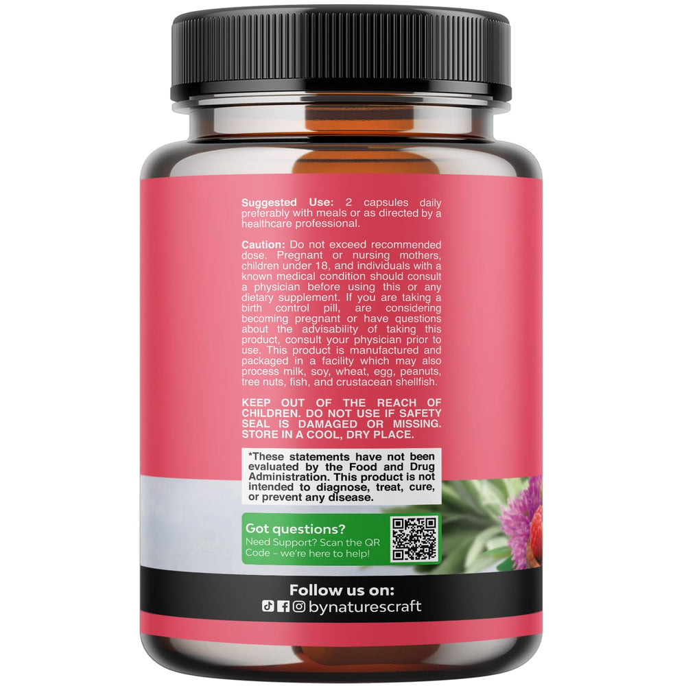 Natures Craft Herbal Menopause blend of Black Cohosh, Chaste Berry and Dong Quai