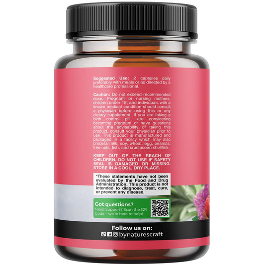 Natures Craft Herbal Menopause blend of Black Cohosh, Chaste Berry and Dong Quai