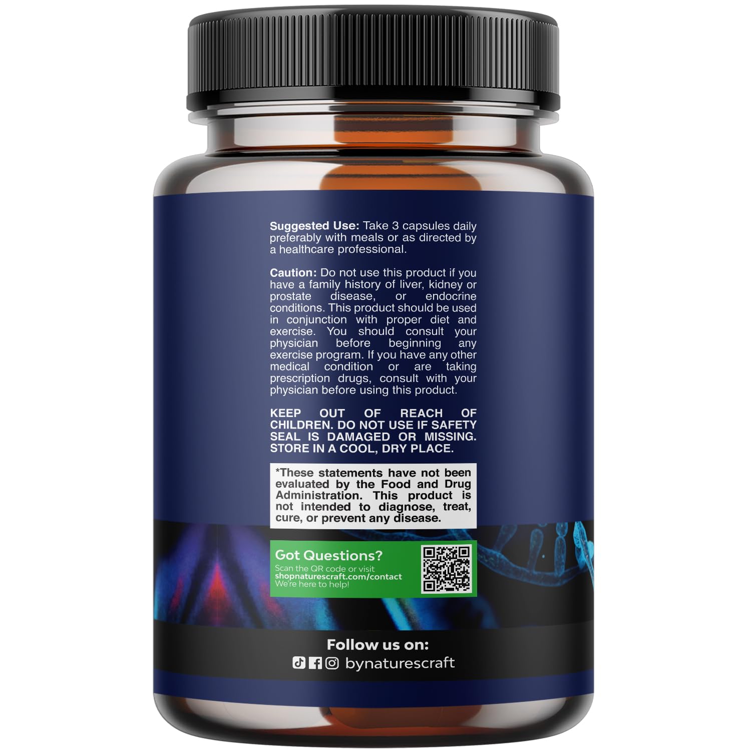 Natures Craft CoQ10 Maca ingredients close-up highlighting key nutrients for reproductive health