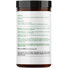 Natures Craft creatine micronized powder scoop ready for dosing