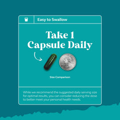 Natures Craft daily dosage scene illustrates simple routine for body odor deodorization.