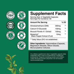 Natures Craft Extra Strength DIM tablet close-up highlighting potency