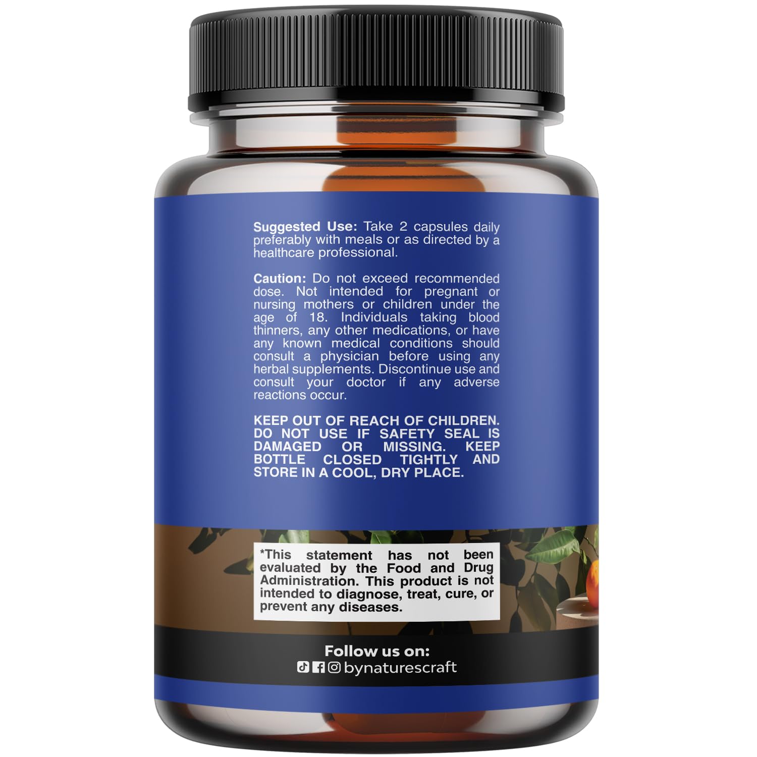 Nature's Craft Diosmin Hesperidin capsules—easy daily supplement for vein comfort