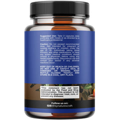 Nature's Craft Diosmin Hesperidin capsules—easy daily supplement for vein comfort