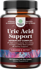 Natures Craft Green Coffee Bean Extract bottle on white surface for daily detox support