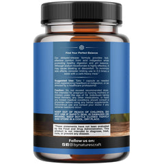 Natures Craft high purity capsules packaging front highlights 3-pack value.