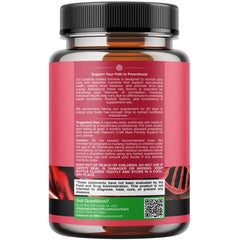 Natures Craft Inositol Folic Acid capsules ready to support preconception wellness.