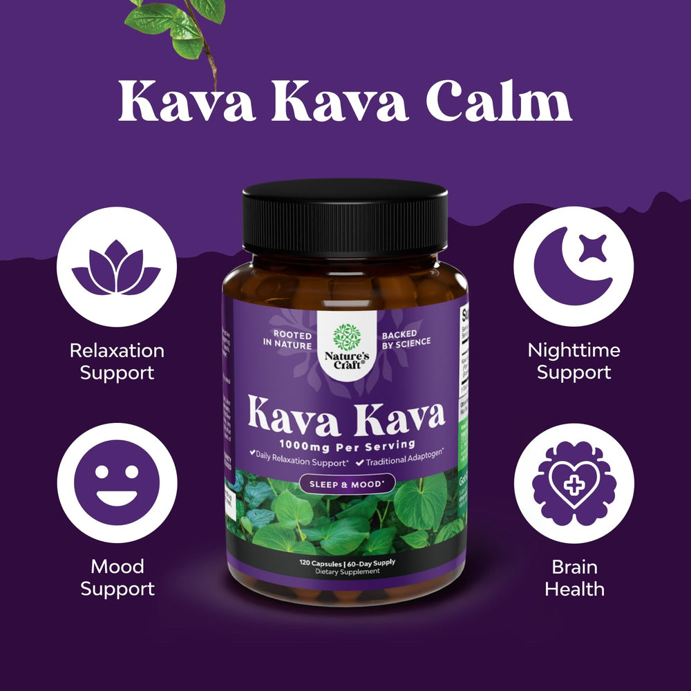 Natures Craft Kava Kava lifestyle scene suggesting relaxation and focus.