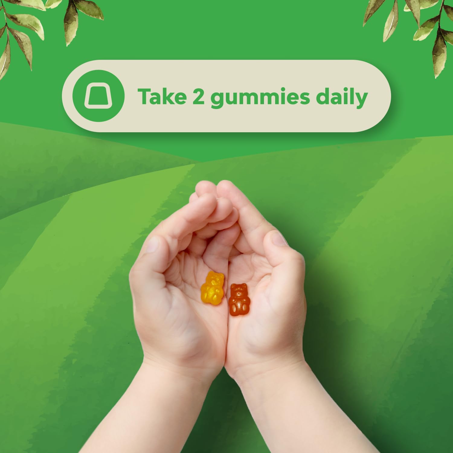 Natures Craft Kids Multivitamin Gummies with zinc and vitamins A–E for daily nutrition.