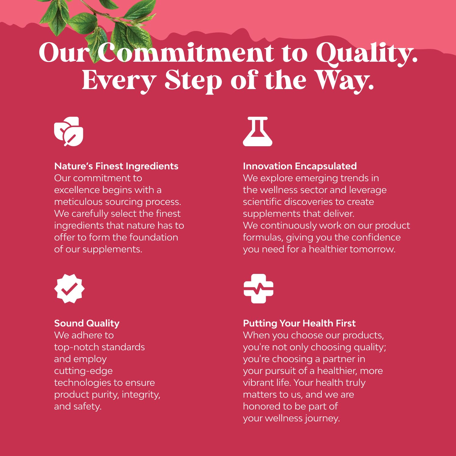 Natures Craft lab tested quality assurance for reliable supplements