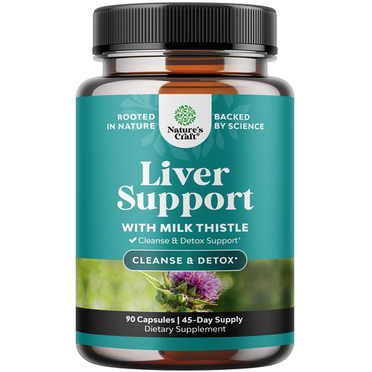 Natures Craft Liver Cleanse bottle for daily liver support