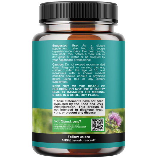 Close-up of Liver Cleanse label highlighting a clean formula.