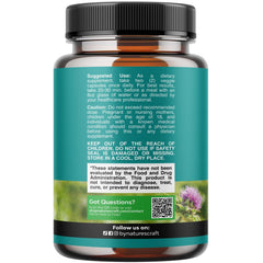 Close-up of Liver Cleanse label highlighting a clean formula.