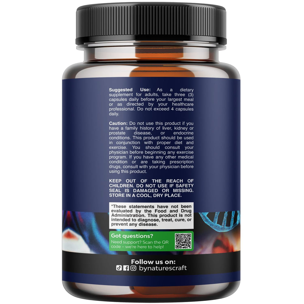 Natures Craft maca root tablets for vitality and sperm quality