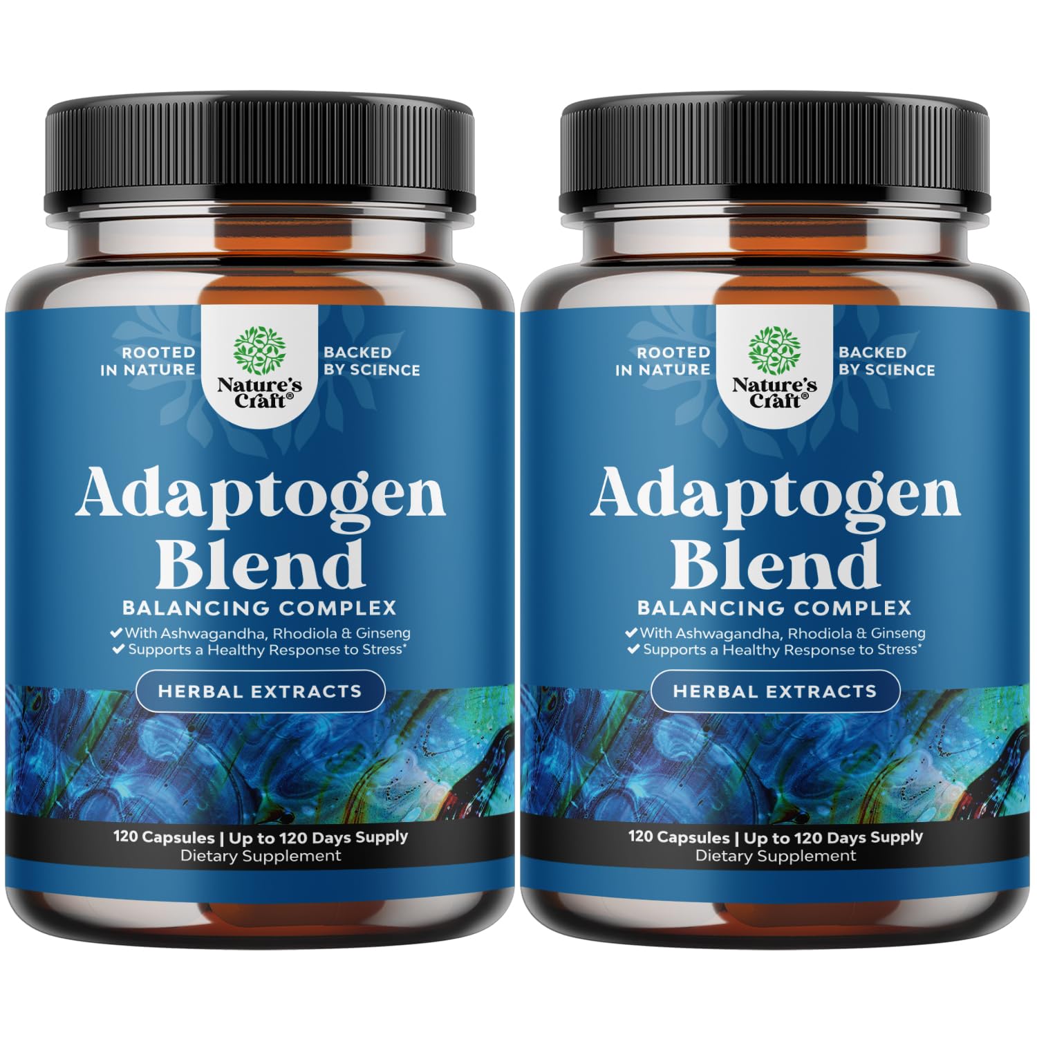Natures Craft Mood Support bottle front showing calm, daily calm use