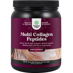 Natures Craft Multi Collagen bottle for daily skin and nail support