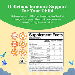 Natures Craft Omega DHA Gummies for Kids flavors that appeal to children