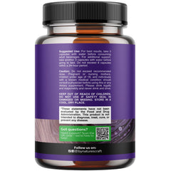 Natures Craft Rehydration Pills bottle back showing ingredients and dosage