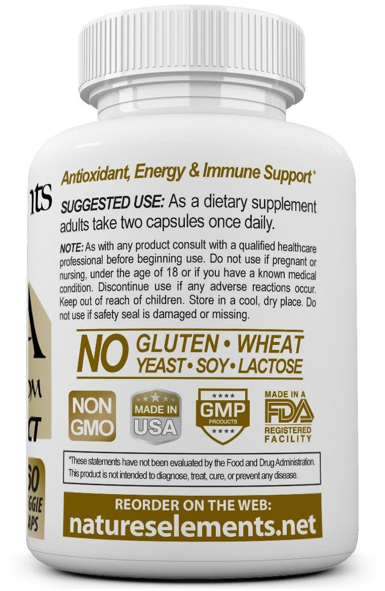 Label highlights 30 percent polysaccharides in Chaga extract