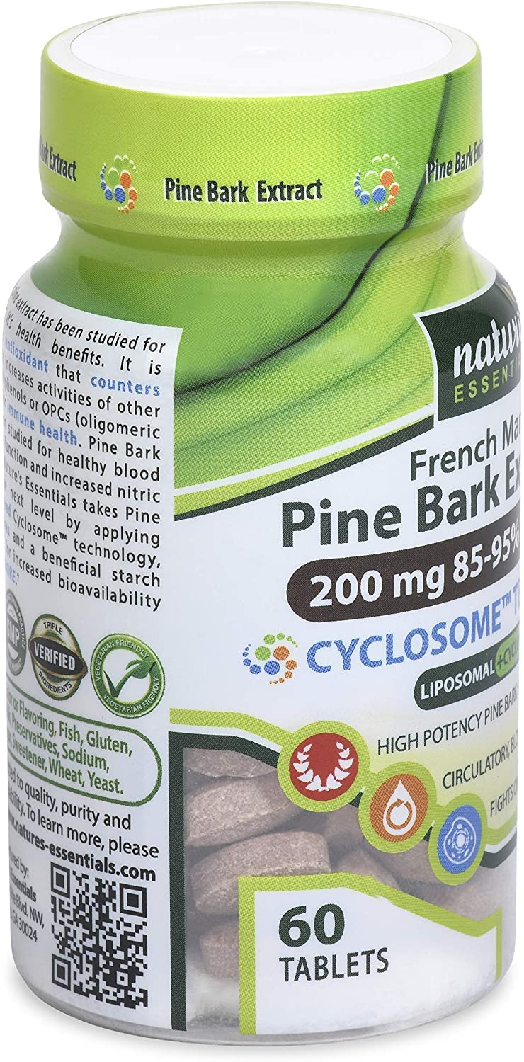 Wellness lifestyle scene with Nature's Essentials pine bark for daily vitality.