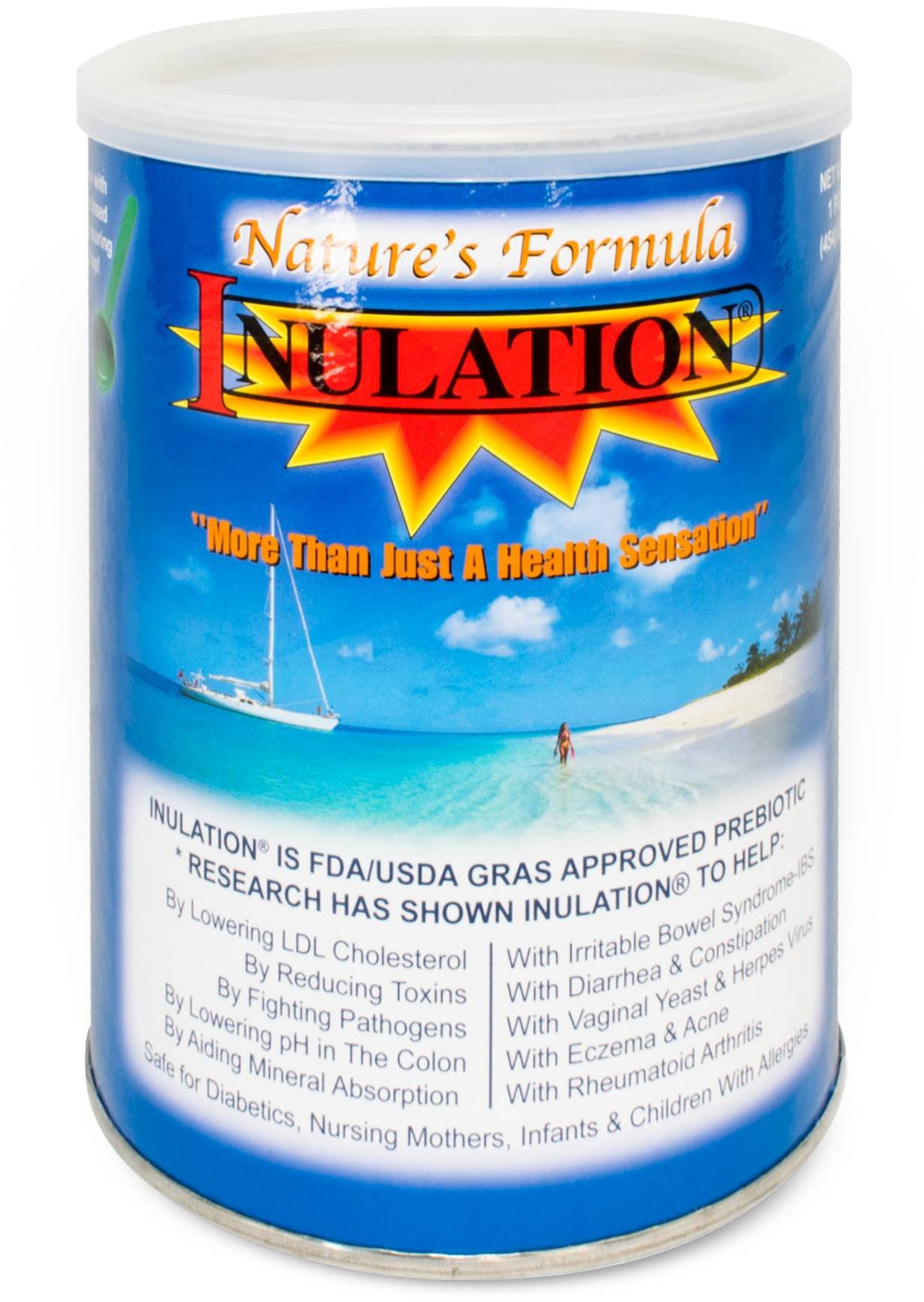 Nature's Formula Inulation mixing with liquid proves versatile for beverages