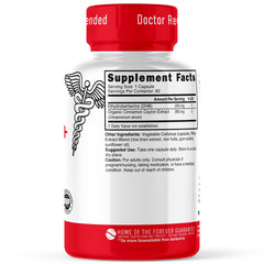 Nature's Fusions Dihydroberberine capsules close-up for convenient daily use.