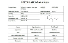 Nature's Fusions GlyNAC-ET USA facility badge signaling quality