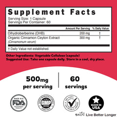 Nature's Fusions label and seal emphasizing transparency and testing.
