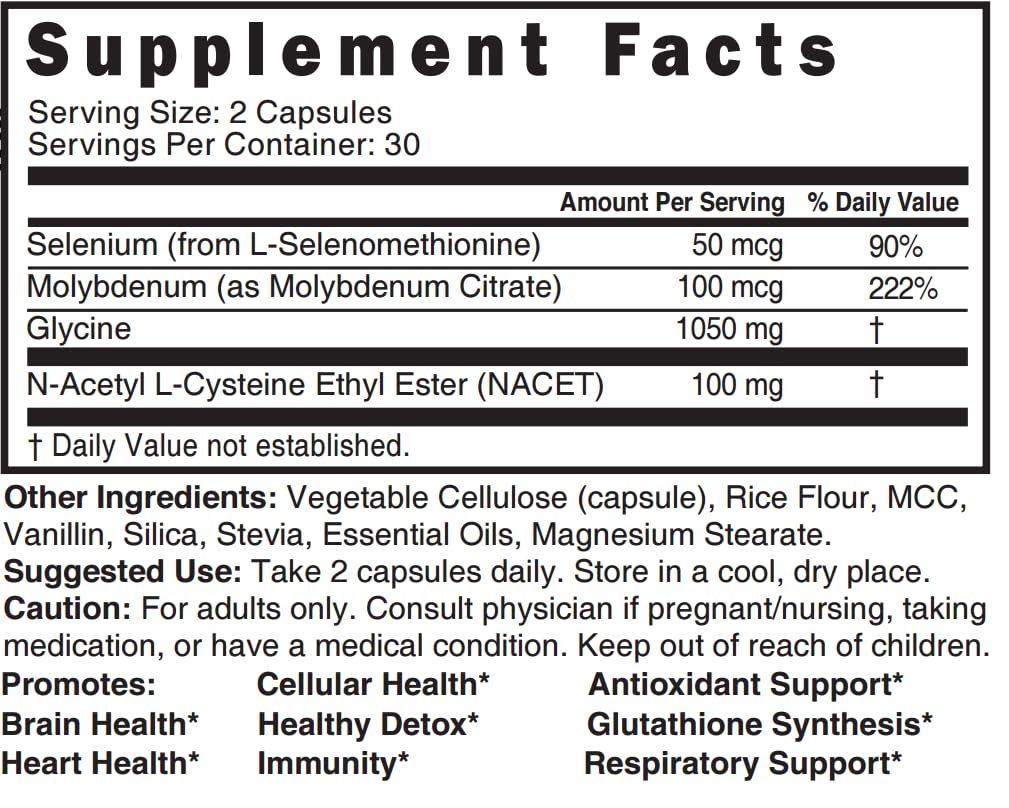 Nature's Fusions Neuro NACET third-party testing seal for quality