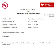 Nature's Fusions Nutri Urolithin A capsules ready for daily dose.