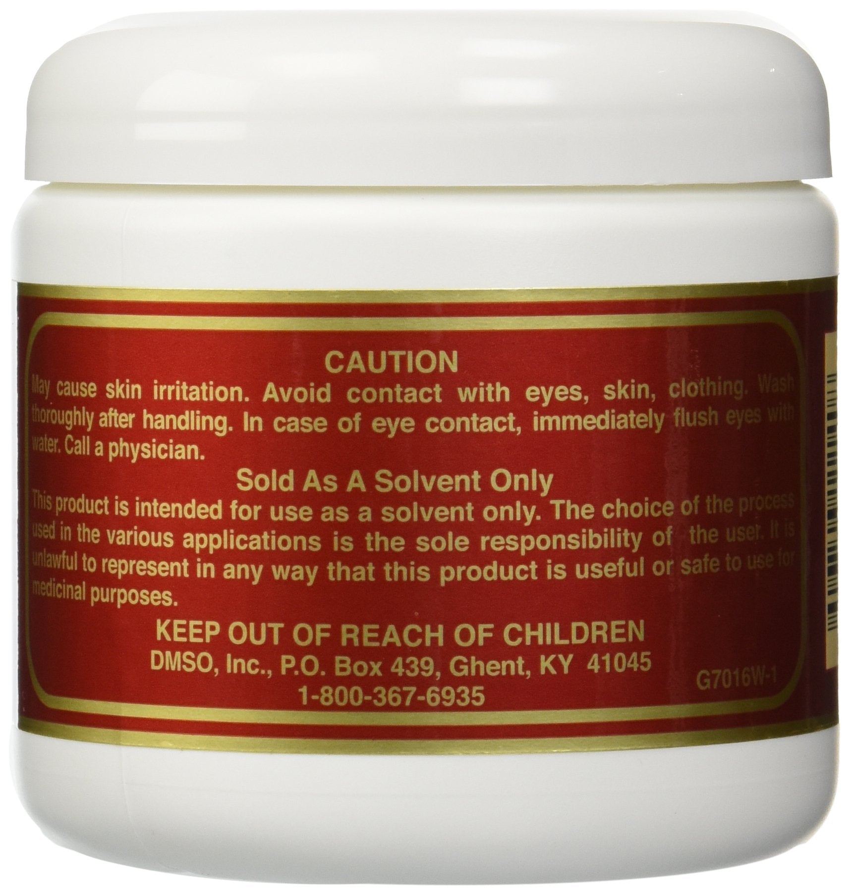 Nature's Gift DMSO unfragranced gel being applied for gentle skin use.