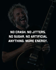 Pouring Red Rocker Essentials energy drink for quick, clean energy.