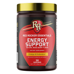 Nature's Lab Red Rocker Essentials Energy bottle showing smooth focus.
